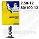 MICHELIN 2.5 100 12 30 unidades (caja completa) TU12MC